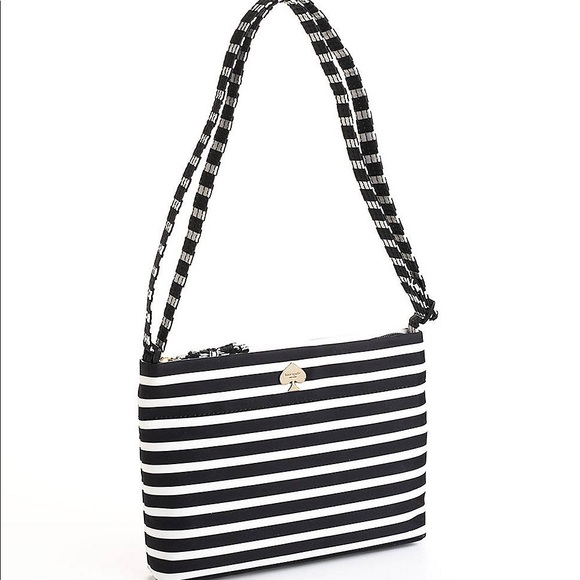 kate spade Handbags - Kate Spade Cammie Crossbody Flatiron Striped Bag